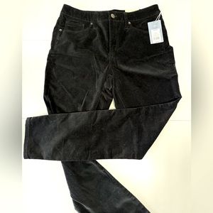 NEW Universal Thread Holiday Black Skinny Jeans Velvet Christmas Pants sz 10/30